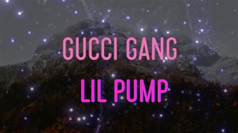 gucci gang testo youtube|gucci gang songs.